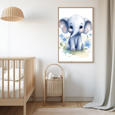 Elephant Nursery Canvas